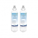 2x LG LT700P / ADQ36006101 Fridge Water Filters by Aqua Blue H20