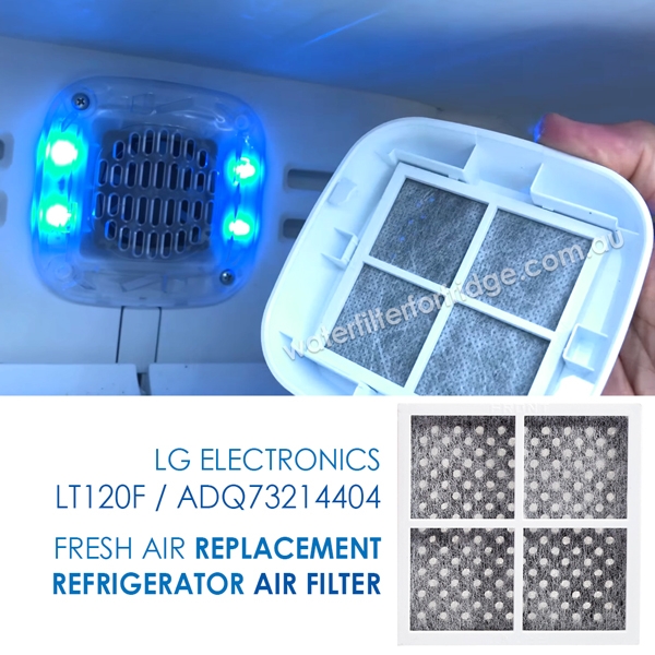 Genuine LG ADQ73214404 Fridge Freezer Filter Assembly Air Cleaner 