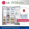 LG 5231JA2002A, LT500P Original Genuine Fridge Water Filter Premium, Cuno 3M