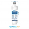 Aqua Blue LT1000P Fridge Water Filter, Compatible with LG LT1000P, LT1000PC, MDJ64844601, ADQ74793501