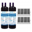 2x Whirpool Air Filter + 2x W10295370 Set by Aqua Blue H20