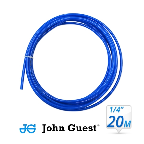 John Guest 1/4" Hose Tubing High Pressure Blue 20 Metre