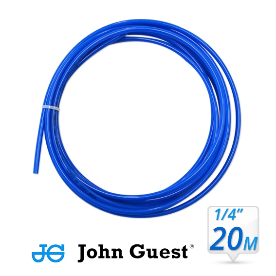 John Guest 1/4" Hose Tubing High Pressure Blue 20 Metre