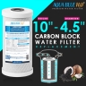 Whole House Water Filter System Carbon 10" Big Blue replacement filter