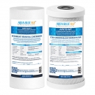 Compatible with Puretec WH2 30 Replacement Water Filters Sediment PX05MP1, Carbon Block CB10MP1