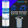 20 Inch Big Blue Whole House Water System with Pleated Sediment Filter 5 Micron
