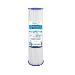 ABPL1025 Pleated Sediment Water Filter Cartridge 2.5 x 10 inch 5 Micron by Aqua Blue H20