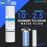 Brewing Clear Water Filter Housing 10" x 2.5" with polyspun sediment filter included