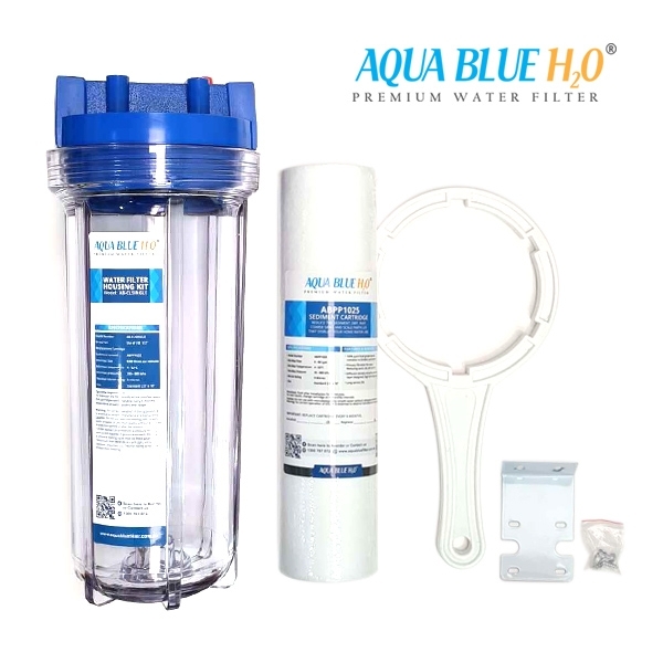 Brewing Clear Water Filter Housing 10" x 2.5" with polyspun sediment filter included