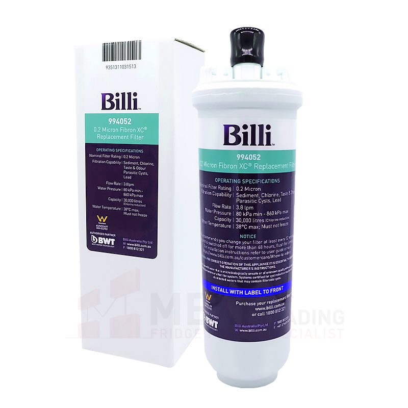 Billi 994002 Fibredyne Sub-Micron Water Filter 0.2 Micron (994052 replaces filter model 994002)
