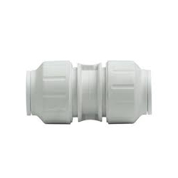 John Guest White Polypropylene Fittings Equal Straight Connector PPM0412W 12MM