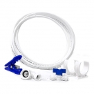 Fridge Freezer Water Filter Pipe Tubing hose 1/4" connection kit set Include hose cutter Hose Kit