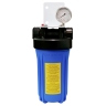 10"x4.5" Big Blue Single High Flow Housing System with Pleated Sediment Filter