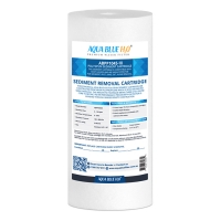 Aqua Blue H20 10x4.5 Polyspun polyproylene sediment cartridge 5Mic water filter