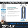 Big Blue 20"x4.5" Whole House CTO Carbon Block 10Mic