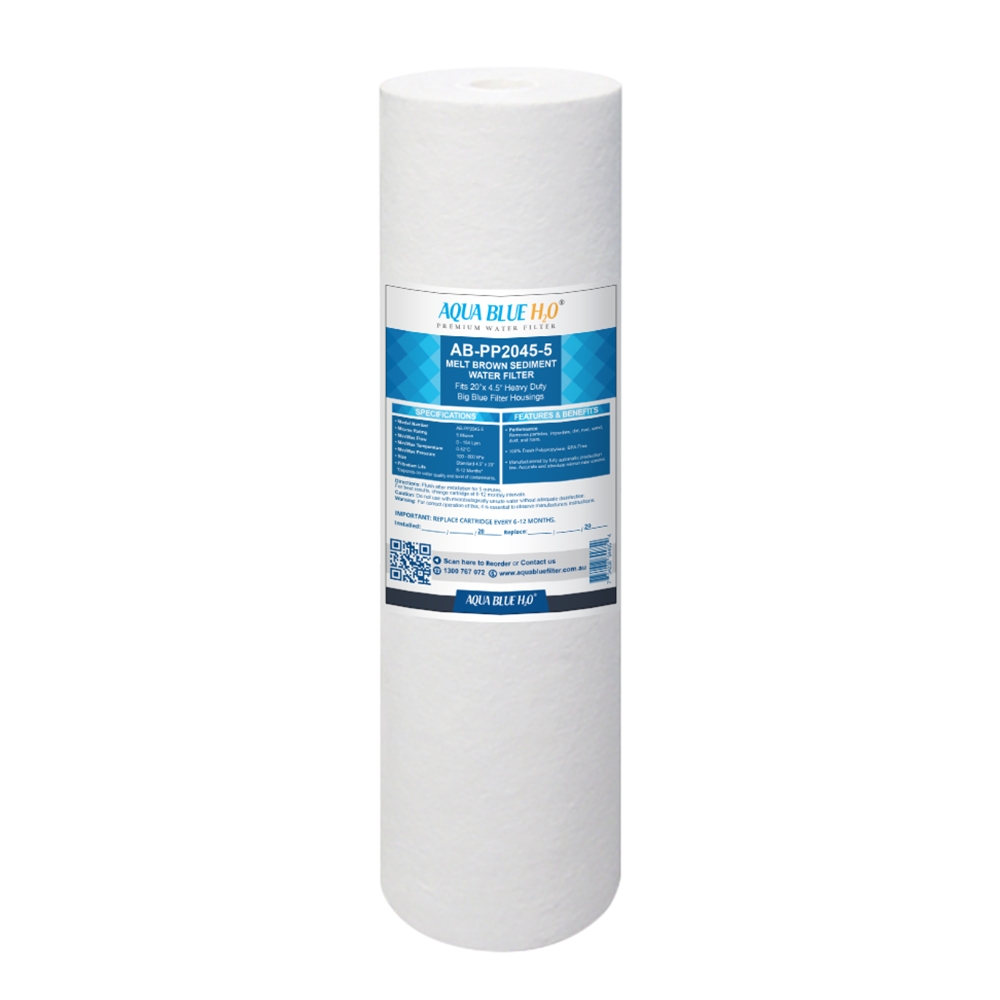 20" x 4.5" Big Blue PP Sediment 5m Filter Cartridge