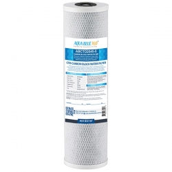 Aqua Blue H2O Big Blue 20"x4.5" Whole House CTO Carbon Block