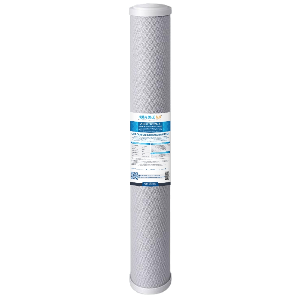Whole House Water Filter 20 x 2.5 inch ABCTO2025-5M