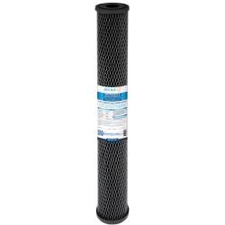 Whole House Water Filter 20 x 2.5 inch ABCTO2025-5 Black Silver