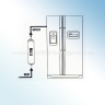 DA29-10105J, WSF100, EF9603 Samsung External Water Filter Compatible Part Number DA2010CB
