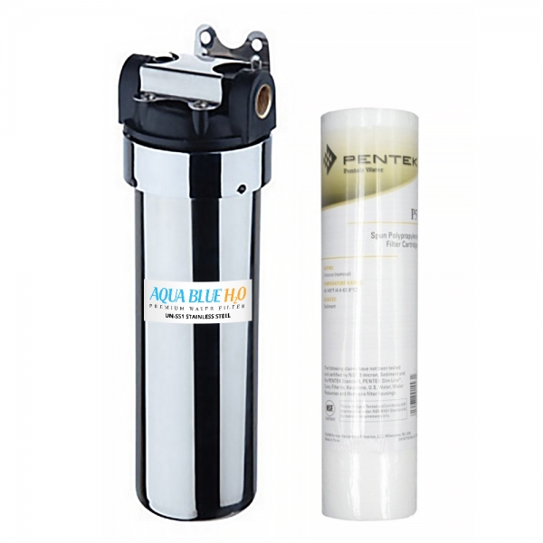Everpure Sediment Filter System With Chrome Canister