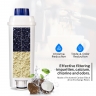 Compatible Coffee Machine Water Filter Replacement for DeLonghi DLSC002, SER3017 & 5513292811