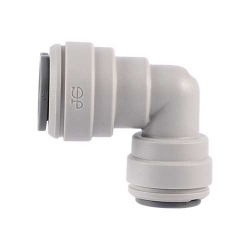 John Guest/DM Fit Grey Acetal Fittngs Reducing Elbow PI211612S/PP211612W/AEU0706 1/2 - 3/8