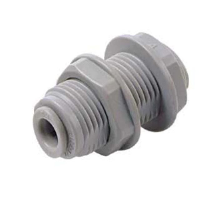 ABU0404 DMfit Bulkhead Union - 1/4 x 1/4