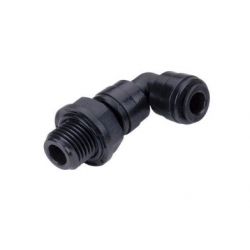 AMES0806M Male Elbow Swivel - BSP(T) Thread 8mm tube x 3/8"BSPT DM FIT