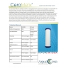Aquametix Cerametix Fluoride Ceramic OBE Cartridge 10" x 2.5"
