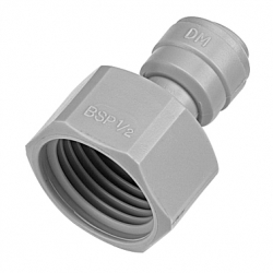 Stefani 1/4" Tubing To 1/2" BSP Fit Outlet Connector AFAB0407C