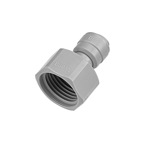 Stefani 1/4" Tubing To 1/2" BSP Fit Outlet Connector AFAB0407C