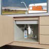 Mobile Home Water Filter System AB Caravan Filter with Dedicated faucet Set