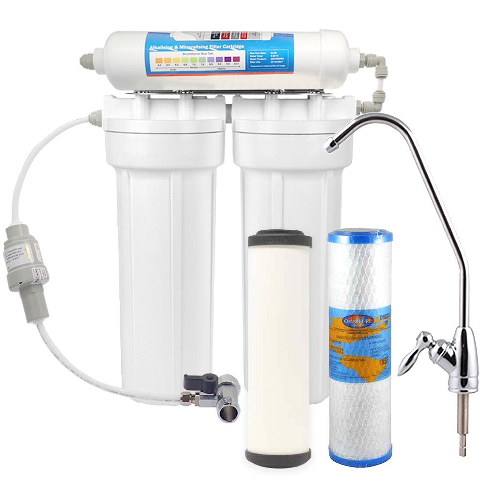 3 Stage Doulton water filter system with Alkaline