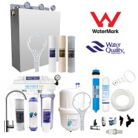 Whole house water system with RO purification system