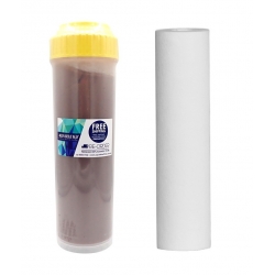 Twin stage replacement filter set Resin with Polyspun sediment