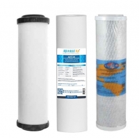 Undersink Water Filter Cartridges Doulton W9220406, Puretec MB011, Omnipure OMB934 5 MIC - Complete Set