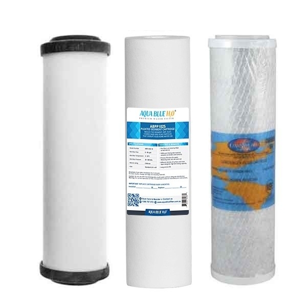 Undersink Filter Cartridges Doulton W9223006 , MB951, Omnipure OMB934 5 MIC - Complete Set