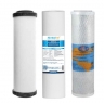 Undersink Water Filter Cartridges Doulton W9220406, Puretec MB011, Omnipure OMB934 5 MIC - Complete Set