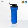10 Inch Big Blue Housing with Presser Relief Button, 10 Micron CTO Carbon Block Filter