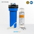 Whole House Water System with AQUA BLUE H20 Granular Carbon Cartridge AB-GAC1025
