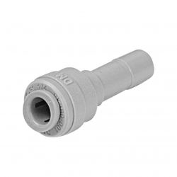ARD0406 Reducer 1/4"tube push fit x 3/8"stem DM Fit
