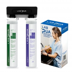 Lab Pua Twin Header series Sediment with Pure Carbon Block