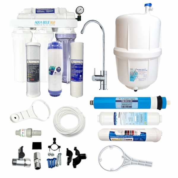 6 stage Reverse Osmosis system - removes Fluoride and Ecoil with Alkaline Design for Australia