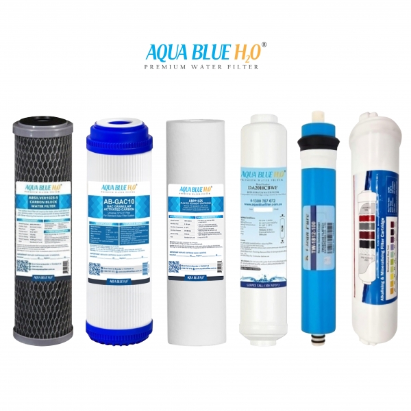 6 stage Ro system reaplacement cartridge with Alkaline filter
