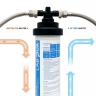 Lab Pua LPA-MP1S-17 0.1 Micron with Scale Remover Quick Twist Filter High flow Kit 1/2" hose