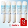 10x 644845/ 740560 9000-077104 UltraClarity Fridge Filter for Bosch Replacement  by Aqua  Blue  H20 