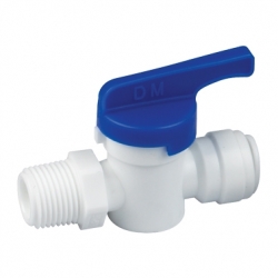 Original Shut Off Tap 1/4″ NPTF Male Thread to 1/4″ Tubing AHMC0404
