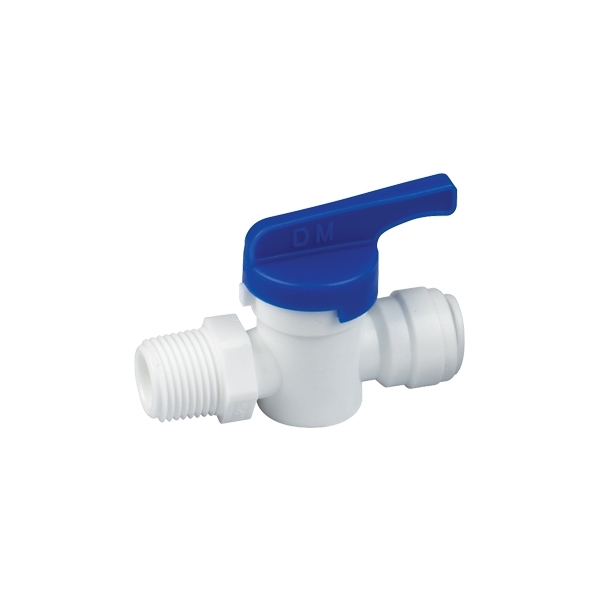 Original Shut Off Tap 1/4&Prime; NPTF Male Thread to 1/4&Prime; Tubing AHMC0404