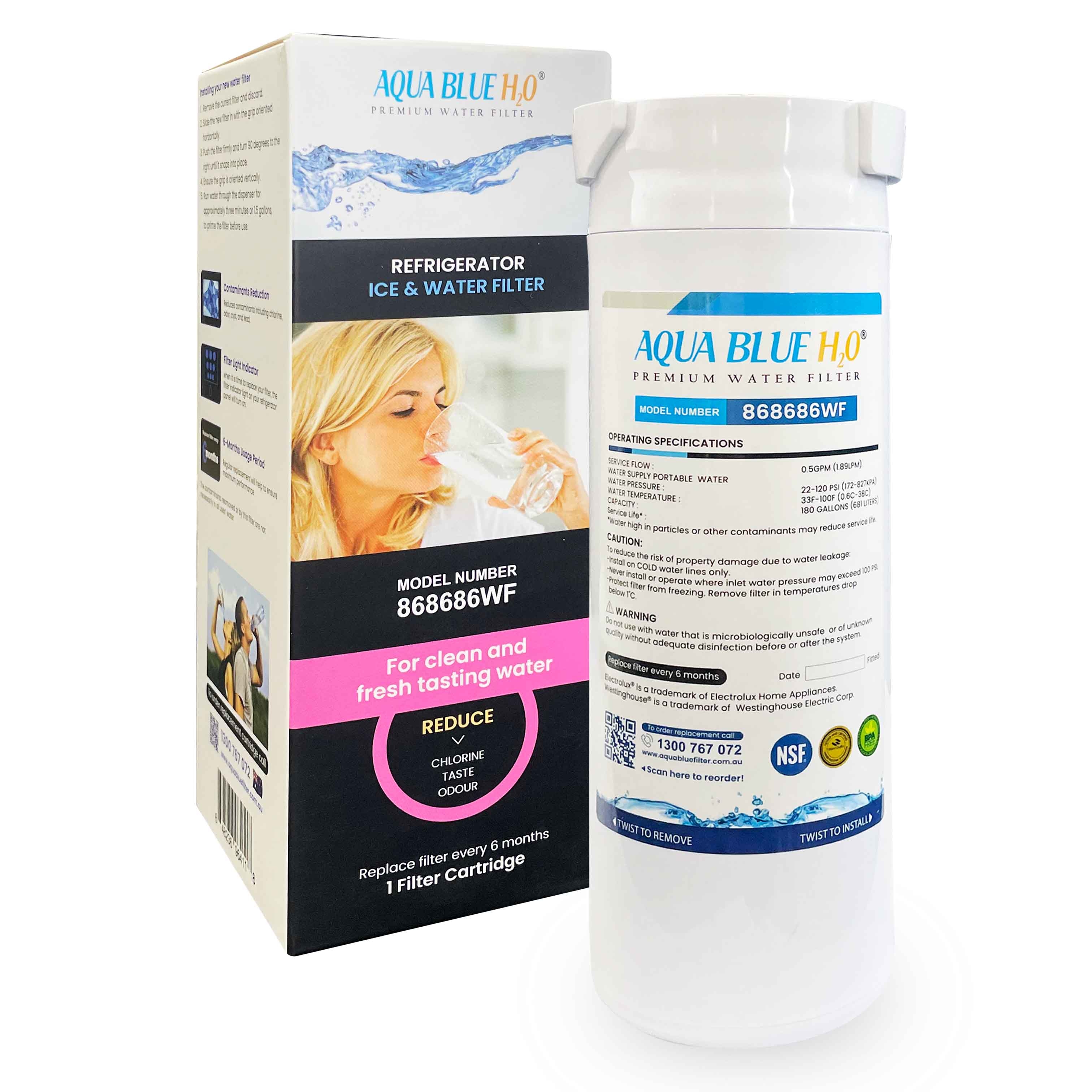 Replacement Cartridge for 868686 FWC5 FISHER AND PAYKEL